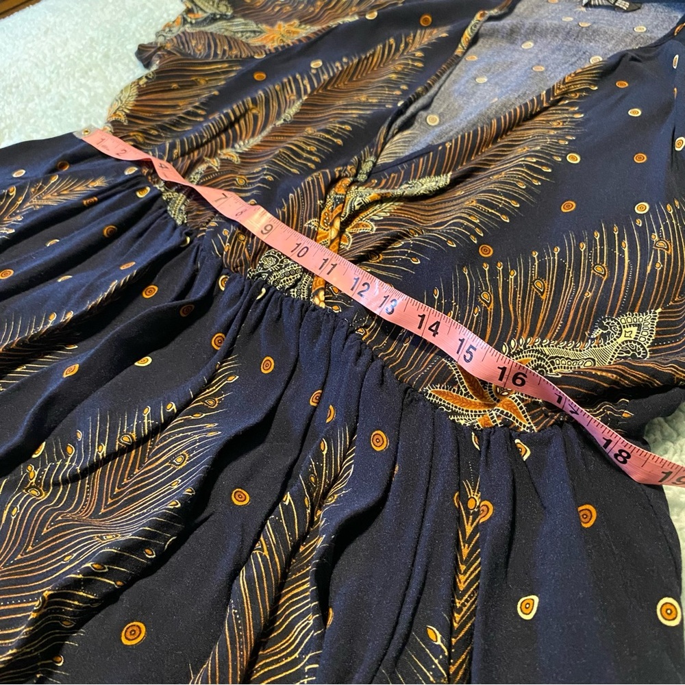 Bloomchic High Low Patterned Top - Picture 4 of 8